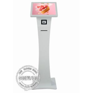 China 15.6 Inch AIO Touch Screen Kiosk With QR Code Scanner And Thermal Printer on sale