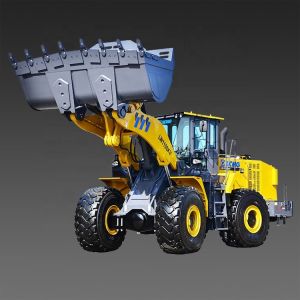 China 11 Ton Wheel Loader Machine / Compact Articulated Wheel Loader Construction Equipment on sale