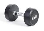 Rubber Round dumbbells, round rubber dumbbells, body solid round rubber