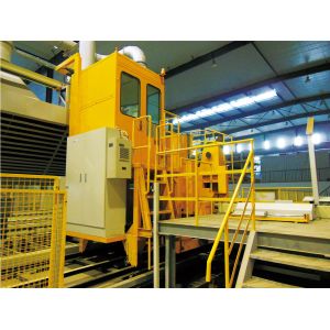 China Stable Semi - Automatic Pouring System With Longitudinal Vehicle Rail System factory