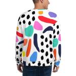 Custom Sublimation Crewneck Sweatshirt Breathable