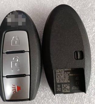433Mhz S180144502 2 + 1 button 4A Chip KR5TXN1 Smart Key For Nissan Kicks S