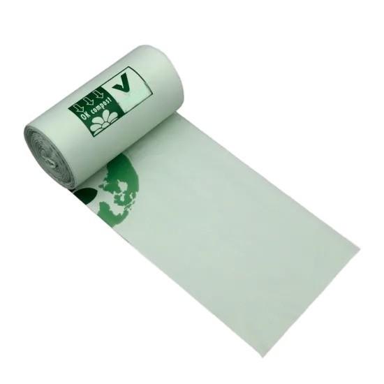 Stand Up Pouch Corn Starch Environmental Plastic Bag for Household Eco