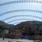 Customizable Steel Warehouse for Industrial Storage Prefab Design