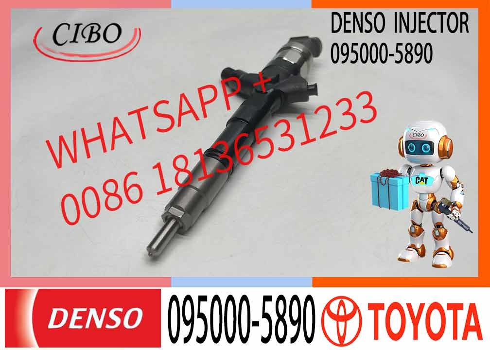 New Diesel Common Rail Injector 095000-5890 095000-5891 095000-5740 23670-30080 23670-39135 for TOYOTA