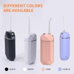 Travel-friendly Portable Water Flosser with Long-lasting Battery and IPX7