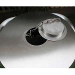 Stainless Steel Commercial Outdoor Trash Cans Rustproof For Garden Park