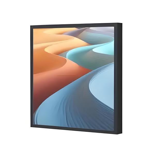 33.2 Inch Square LCD Advertising Display with Metal Construction and 1:1 Screen