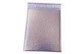 Shipping Poly Bubble Padded Mailers Matte Metallic color