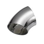 Safety Sanitary Butt Weld Fittings 45 90 180 Degree Pipe Elbow Fittings ASME BPE