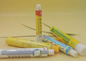 China 25g Collapsible Aluminum Squeeze Tubes ISO CFDA Certification 120mm Length factory