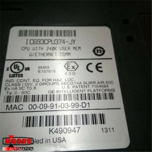 IC693CPU374-JY GE CPU Controller with Ethernet