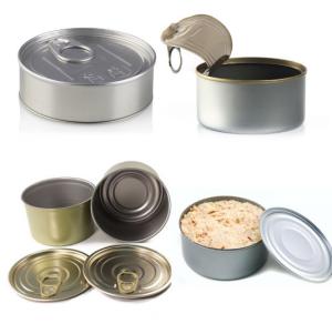 China Sunshine Ring Pull Tuna Fish 100ml Empty Tin Cans factory