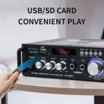 120w LDZS AV-298BT Stereo Audio Amplifier Wireless BT 2.0