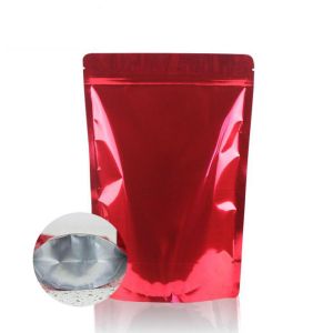 Custom plastic Aluminum Foil stand up zipper bag with printing