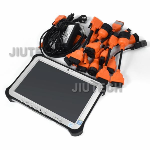 Multi-Brand Xtruck Y009 HDD truck Diesel Diagnostic tool+FZ-G1 Tablet Multi