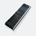 Metal Door Seal Nylon Brush Draught Excluder Strip Brush Fin Weatherstripping