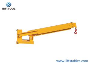 China Tlb 3200kg Forklift Attachment Dip Angle Telescopic Fork Mounted Jibs factory