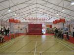 Polygon Aluminum Frame Outdoor Event Tent , Outside Party Tents With Glass Door