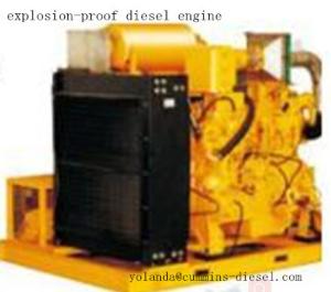 China Explosion Proof Diesel Engine 6ltaa8.9 6 Cylinders 240kw/1800rpm Electric Protection factory