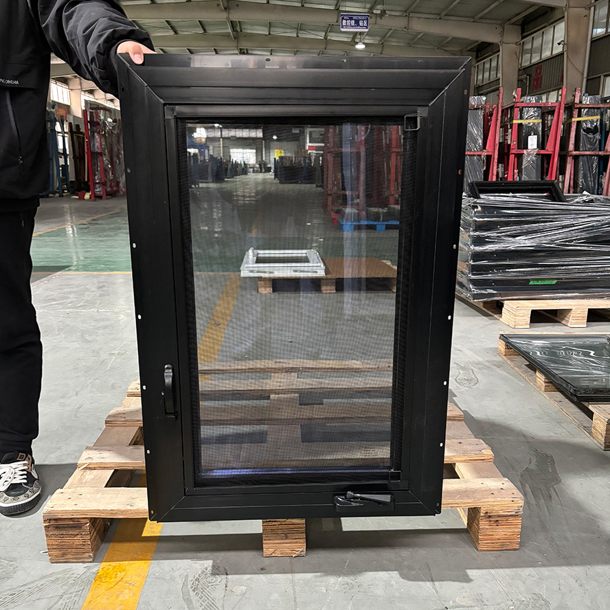 Almond Vinyl Casement Windows - Custom Sizes America Crank Low-Maintenance & Secure