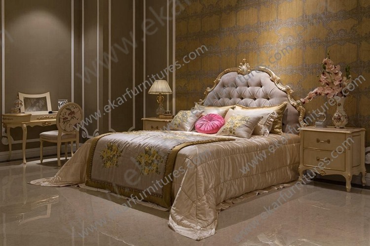 Hot Sale Bedroom Furniture Price Glass Mirror Bedside Tables FV-103B