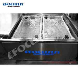 Core Components Compressor Clear Block Ice Making Machine for Food Standard Ice