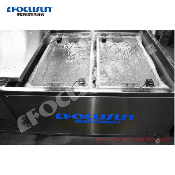 China Direct Cooling System Commercial Transparent Block Ice Plant for Clear Ice Making factory