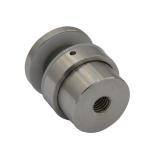 stainless steel handrail fitting glass connector HFRS012, material stainless