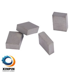 High Strength Carbide Brazing Tips , Carbide Insert Blanks High Precision