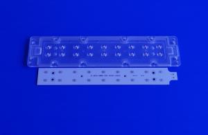 China 18 Watt Led Street Light Lens , Xpe Street Lamp Led Optical Lens factory