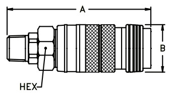 Premium automatic one-way shut off quick disconnect coupling Pneumatic Quick Coupling
