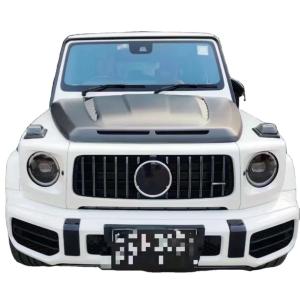 China For Benz G-class W464 W463 G500 G550 G63 G350 Carbon Fiber Machine Cover W464 W463 Upgrade Topcar Style Cover factory