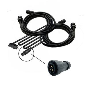 China 4mm2 Core Solar Ac Cable 5m XLPE Copper Solar Extension Cable factory