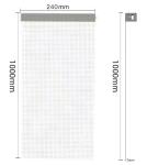 Sleek LED Transparent Film Screen High Transparency 85% 5000nits Brightness