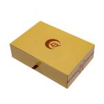 Black Drawer Gift Boxes for Custom Logo Silk Scarves Underwear Socks Panties