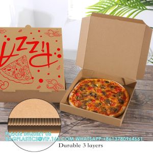 Corrugated Pizza Boxes Cardboard Boxes Take Out Containers Gift Pack Boxes