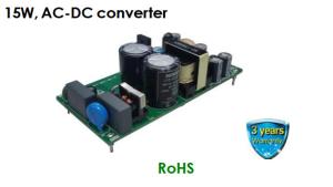China 15W/12V Power Supply 305VAC Input Switching Mode Power Supply factory