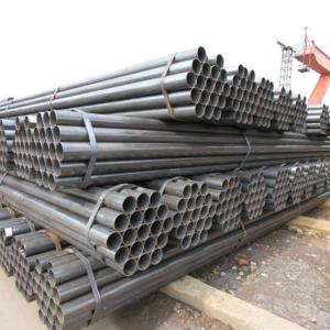 China EXW Price ASTM A36 SCH40 Steel Pipe For Building Material SS400 SS440 S355JR Q235B Q345 Hot Rolled Welded Carbon Steel factory