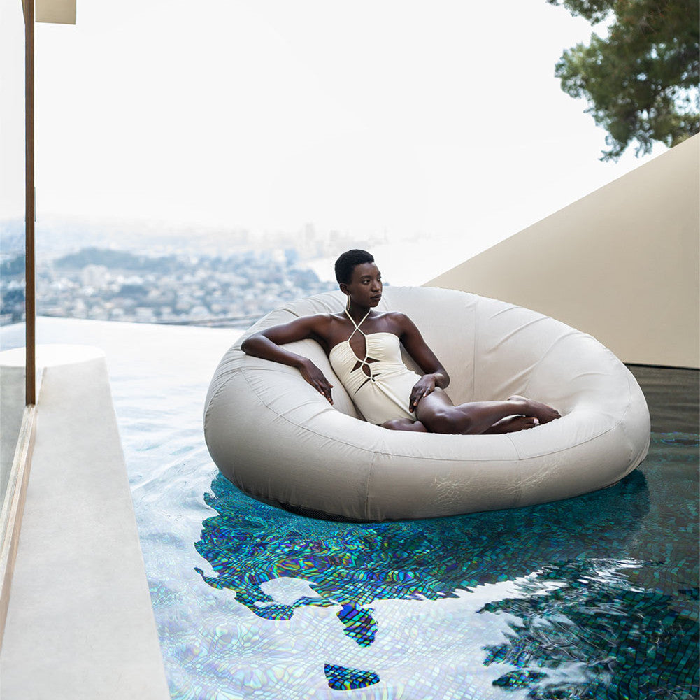 AJUNION Waterproof Bean Bag Sofa Inflatable Chair Air Sofa Water Bed for Leisure Time