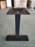 Steel Long Table Legs Outside Furniture Sandy Texture Finish Commercial Table