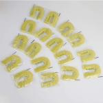 Colorful Disposable Plastic Shower Cap Hand Made with Logo Printing Hotel Use