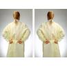 Buy cheap Non - Irritating Non Woven Isolation Gown CPE / PE Material Water Resistant from wholesalers