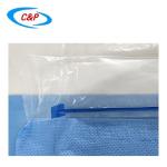Disposable PP PE Femoral Radial Angiography Drape Sheet For Medical Procedures