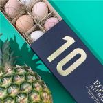 Personalized Gold Stamping Cardboard Egg Cartons Easter Pulp Tray Storage Gift