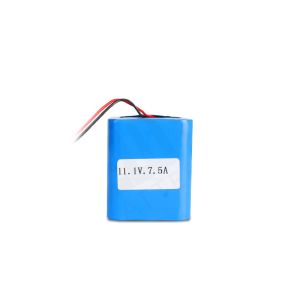High Capacity Li-ion Battery Pack 18650 11.1V 7500mAh Rechargeable For Power