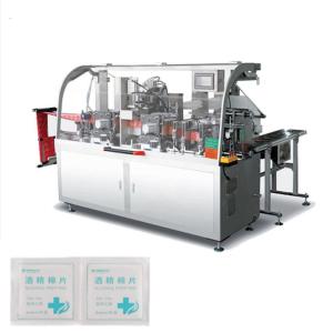 China Makeup Removal Cotton Pad Making Machine Fully Auto Cosmetic Alcohol Pad factory