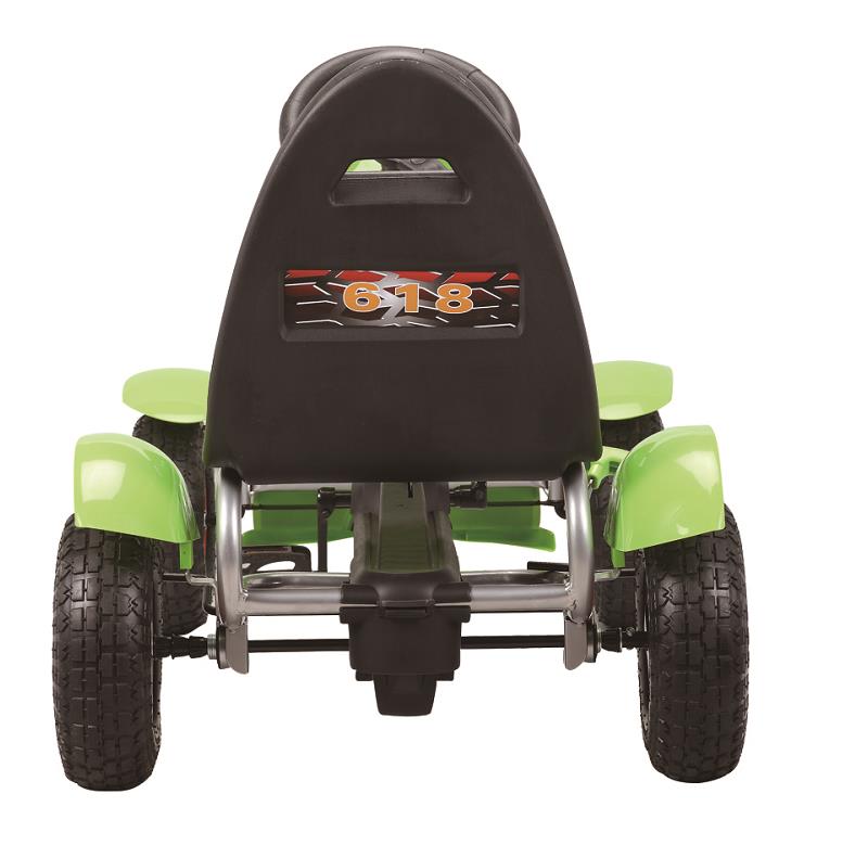 Adjustable Seat and Clutch/Brake Children's Ride-On Car Pedal Go Karts for Ages 5-12