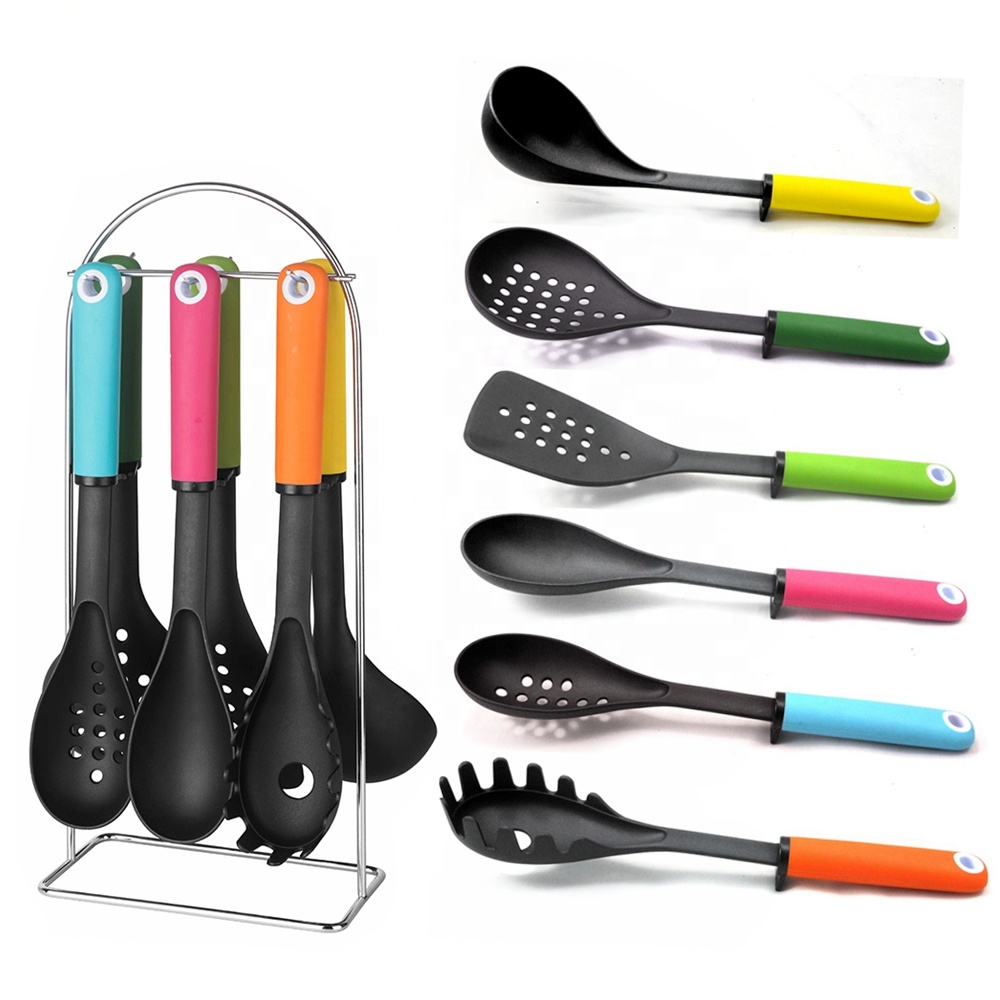 Transform Your Cooking Experience with Our TPR Kitchen Tool Set Stainless Steel Style