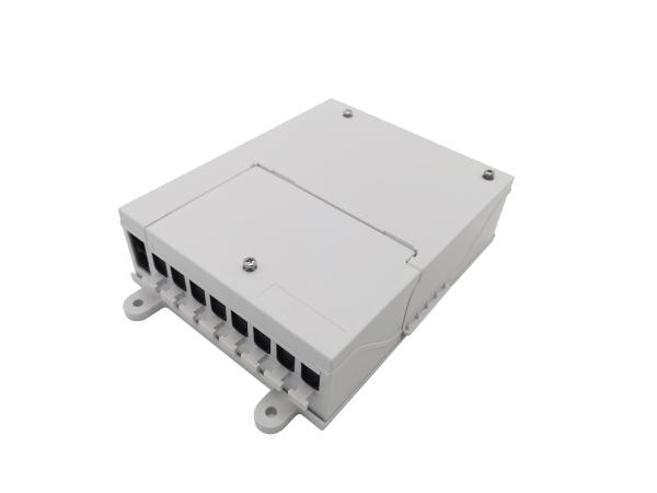 IP54 Fiber Optic Splitter Termination Box 1X8 PLC Coupler SC Auto Shutter